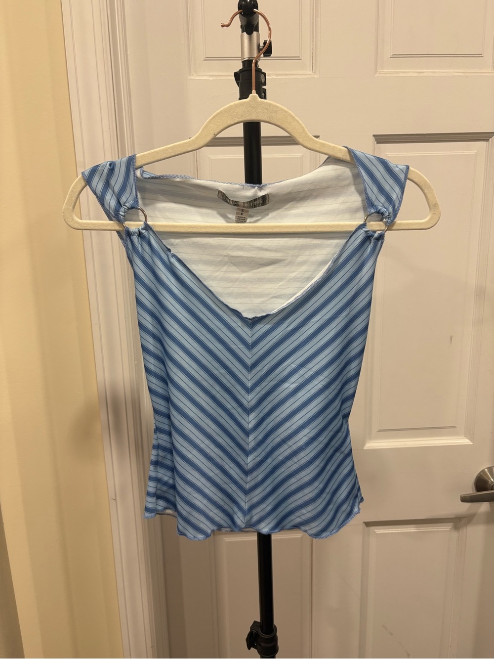 Urban Outfitters Blue Striped Top